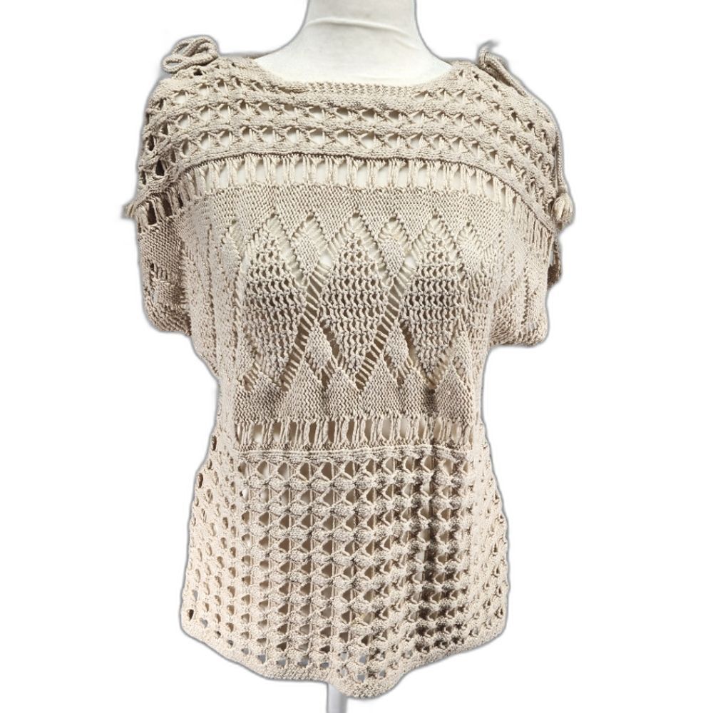 Chico's crochet sweater
